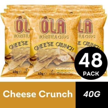 OLA Cheese Tortilla Chips 40G (48 PACK)